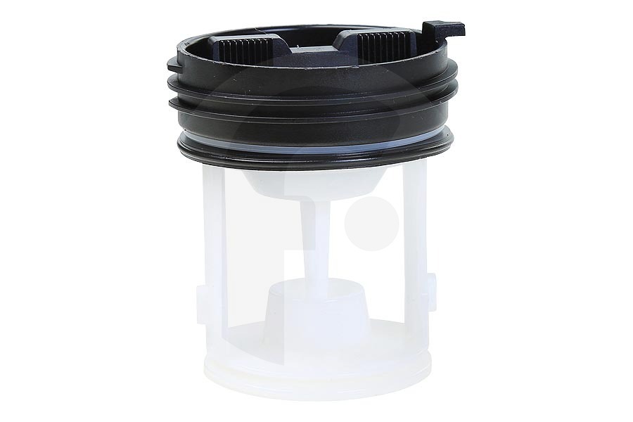 Indesit Filtro de pelusas (filtro, filtro de bomba) para bomba de drenaje para, entre otros, Indesit lavadora C00045027, 45027 adecuado para entre otros WG1231TXO W103 W143
