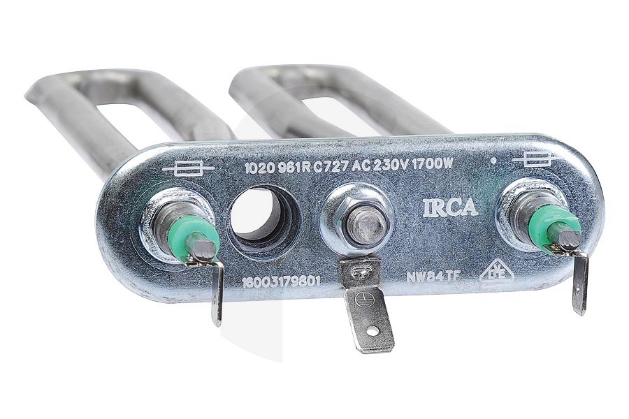 Indesit Lavadora Elemento calefactor 1700 W excl. NTC para Indesit y otros lavadora 380151, C00380151