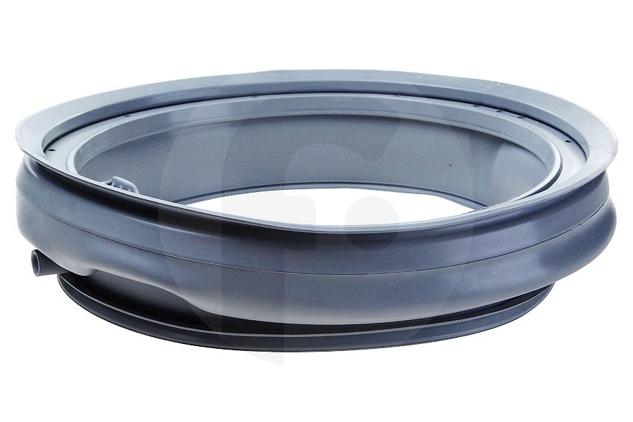 Lavadora Fiyo Goma Escotilla Lavadora entre otros Miele ø 370 mm Con labio 6579420 adecuado para entre otros W3120, W3371