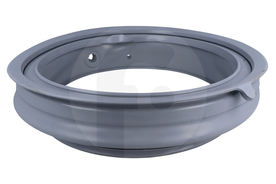 Lavadora Junta de la puerta (sello de la puerta, junta de goma) con 2 boquillas y 3 hoyos para Miele lavadora 5738065 adecuado para entre otros W3033, W5922, W5963, W5973