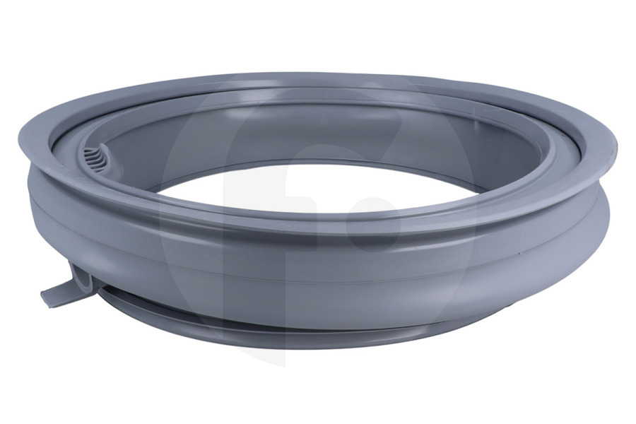 Miele Lavadora Junta de la puerta (sello de la puerta, junta de goma) con 2 boquillas y 3 hoyos para Miele lavadora 5738065