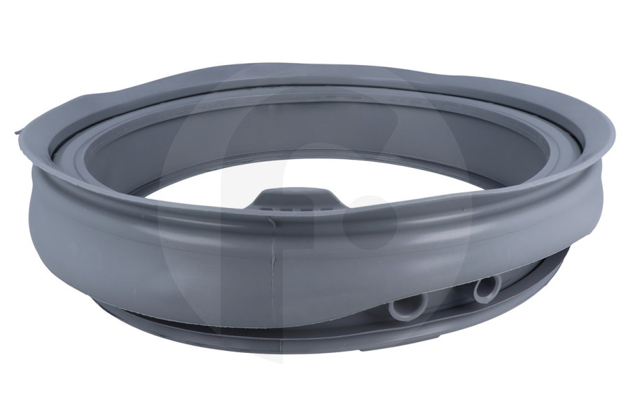 11086731 Lavadora Junta de la puerta (sello de la puerta, junta de goma) con 2 boquillas y 3 hoyos para Miele lavadora 9640341 adecuado para entre otros WKF130, WKH120, WMF120, WWG360WPS