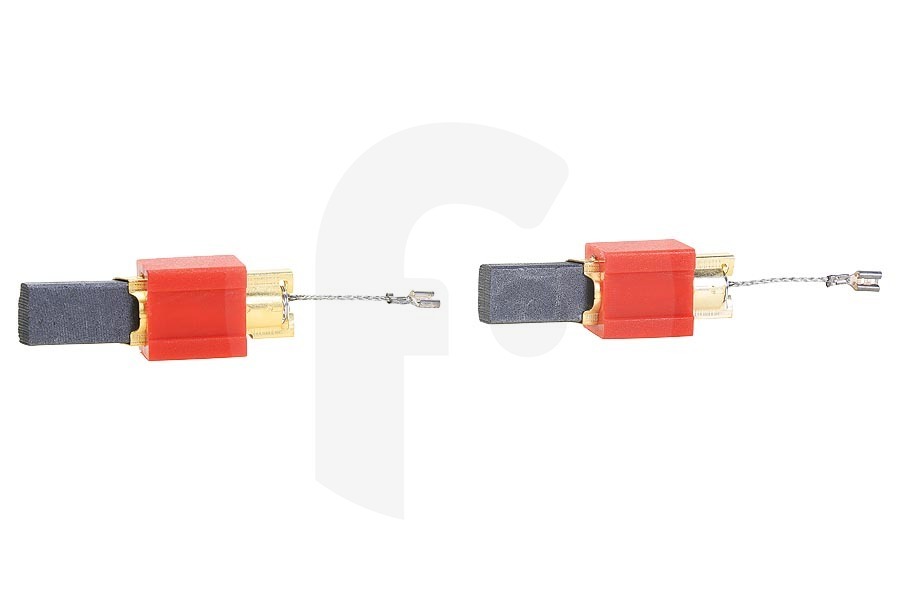 Lavadora Escobillas de carbón universales (escobilla de carbón, juego de escobillas de carbón) en el soporte juego de 2 piezas amplio lavadora 4297413 adecuado para entre otros incluyendo W 795