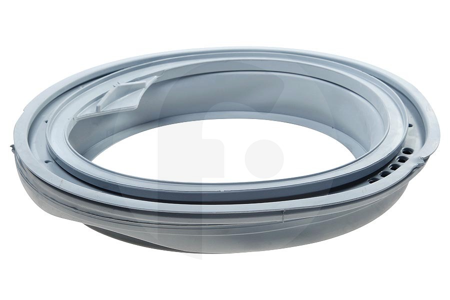 Whirlpool Lavadora Junta de la puerta (sello de la puerta, junta de goma) con 5 agujeros y triangulo para, entre otros, Whirlpool lavadora 481246068633 adecuado para entre otros Indiana 1400