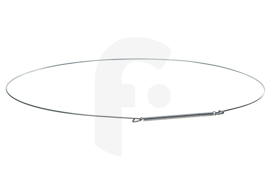 Whirlpool Lavadora Anillo de compresión goma de escotilla lavadora 481249298011 adecuado para entre otros AWO2347, WAK52001, AWM8163