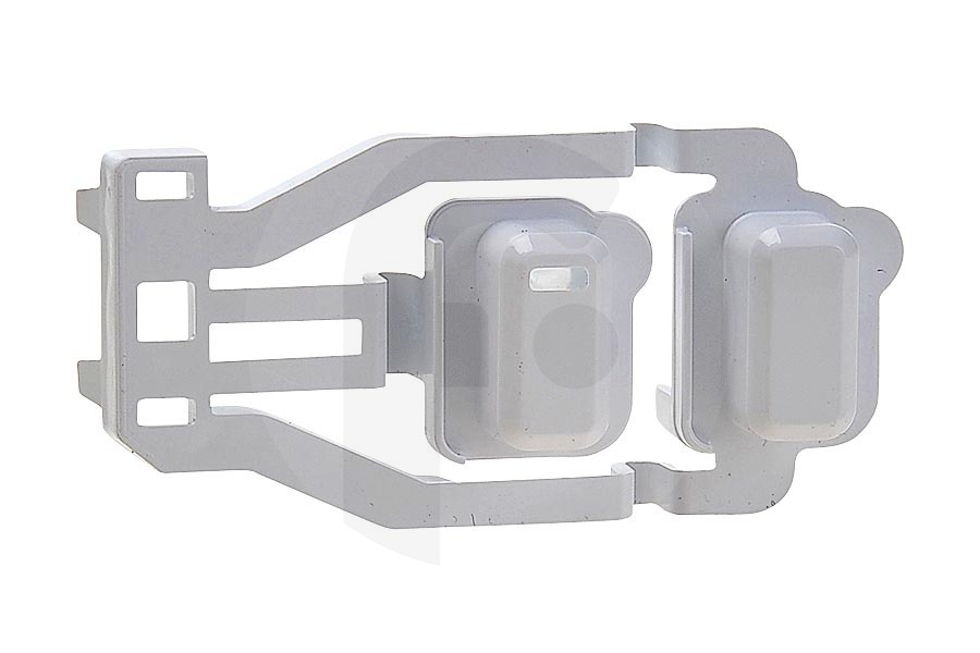 Whirlpool Lavadora Botón (Pulsadores, 2 piezas) lavadora 480111102172 adecuado para entre otros WAE8749, WAK4470