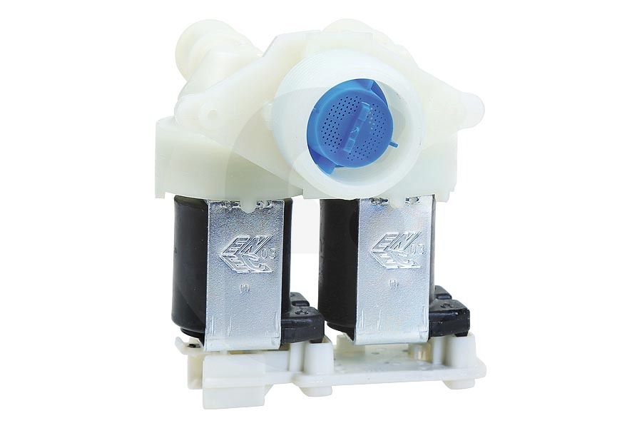 Whirlpool Lavadora Válvula (doble) para Whirlpool y otros lavadora 480111100199 adecuado para entre otros AWOD47115, WAK6460