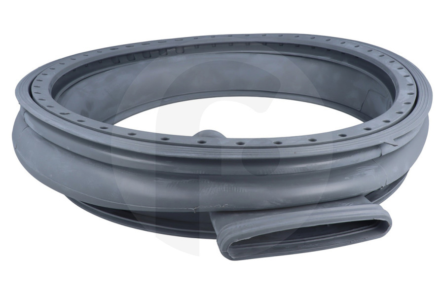 AEG Lavadora Goma (goma de la puerta, fuelle de la escotilla, sello de la escotilla) ovalada con boquilla para Zanussi y otros lavadora 8071200029 adecuado para entre otros ZWF71660, KWM7316, RTF81663