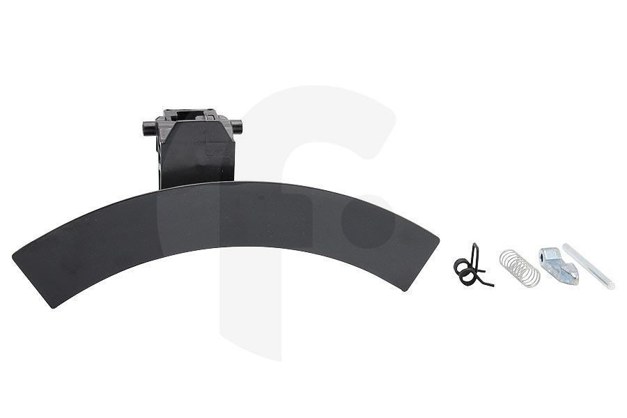AEG Lavadora Tirador de la puerta (mango, asa, palanca) conjunto completo para Zanussi y otros lavadora 4055465175 adecuado para entre otros ZS8453WF, ZWF8420BD, EW2F6814SS