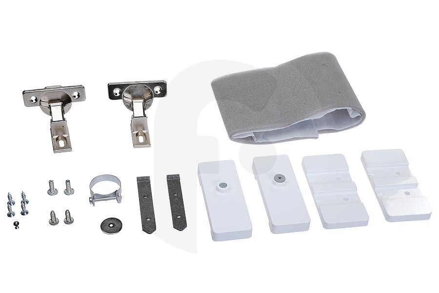 AEG Lavadora Set de montaje empotrado (set de instalación) puerta para Zanussi y otros lavadora 4055444824 adecuado para entre otros Z712W43BI, ZWT816PCWA, ZWI712UDWA
