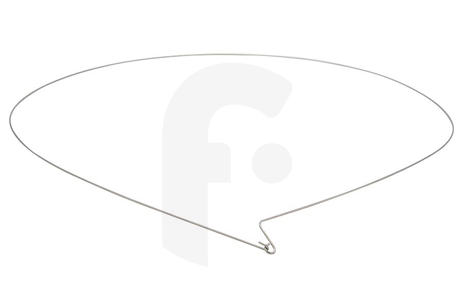 Haier Haier anillo de compresión (anillo de tensión, anillo de fijación) en la parte delantera de la goma lavadora 49046334, 0020600081 adecuado para entre otros HW90BE1239IB, HW701479CE0JWZ