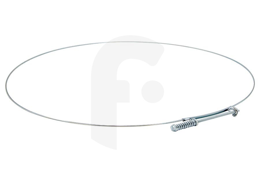 Haier Haier anillo de compresión (anillo de tensión, anillo de fijación) en la parte delantera de la goma lavadora 49046337, 0020600211 adecuado para entre otros HW90BE1239IB, HW701479CE0JWZE0H