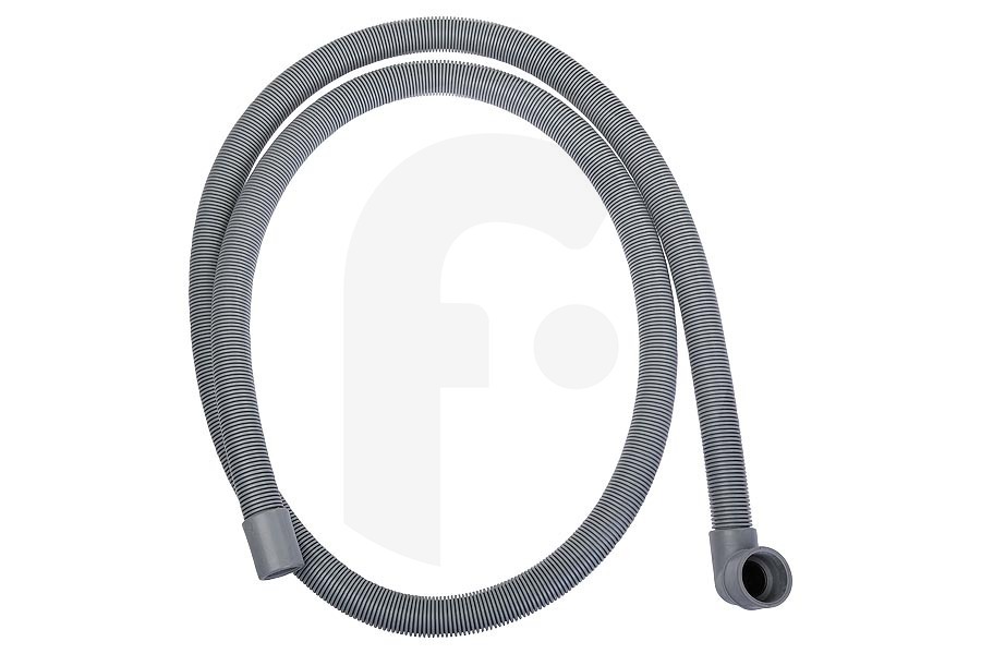 Haier Lavadora Haier tubo de evacuación (tubo) tipo gancho/recto lavadora 49045763, 0020300148 adecuado para entre otros HW90BE1239IB, LF11714CE0H10E, MWH1460CE0KM6E