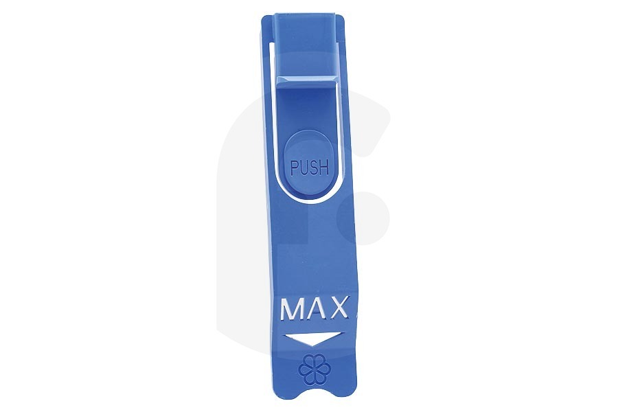 Haier Lavadora Haier palanca de aspiración del cajón para detergente (cajón detergente, unidad detergente) azul lavadora 49046305, 0020203198A adecuado para entre otros HW80B14636N, HW90BP14636