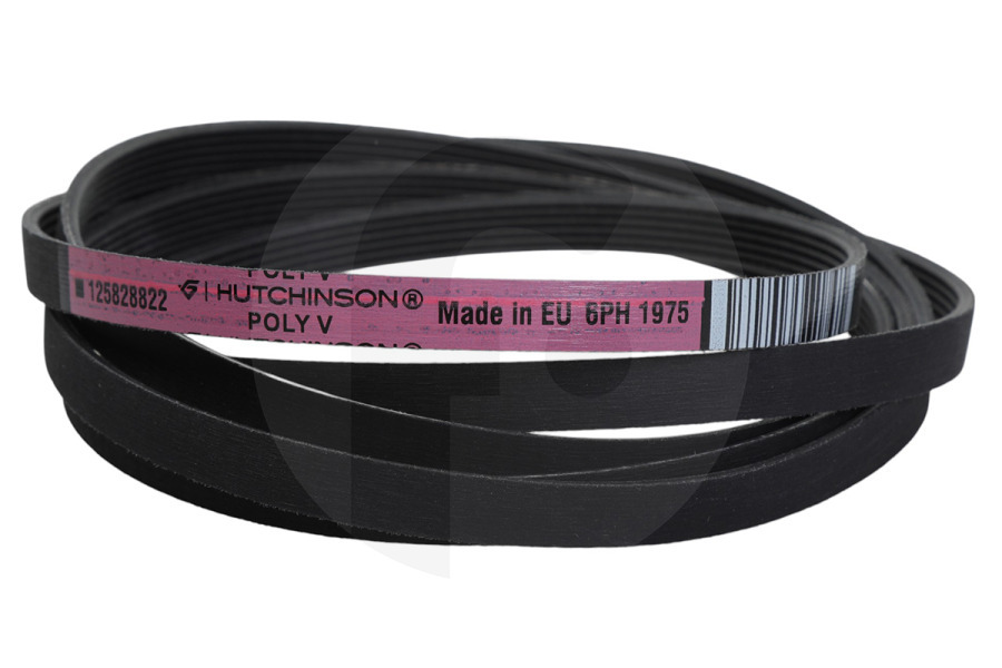 Aeg electrolux Secadora Correa Poly-V 1975 H6 para AEG, Electrolux y otros lavadora 1258288222 apto para entre otros Thermat