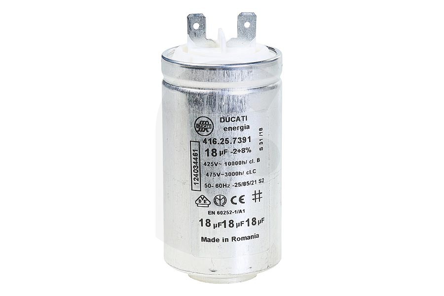 AEG Lavadora Condensador para lavadora 1240344612 adecuado para entre otros T66770IH3, T96695IH, EDH3887GNE