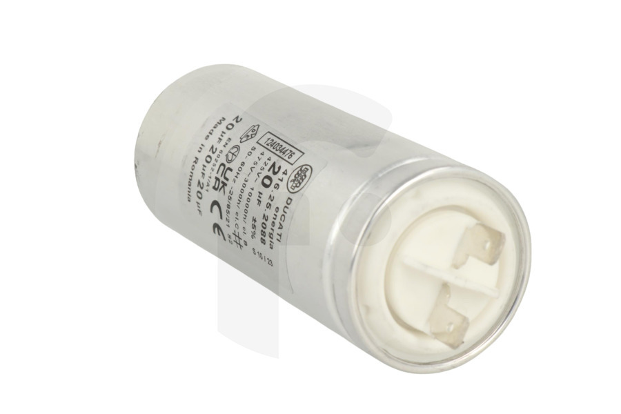 Novamatic Secadora Condensador AEG 20 uF 1240344760 Secadora apto para entre otros TB5031TW, EW7H472W
