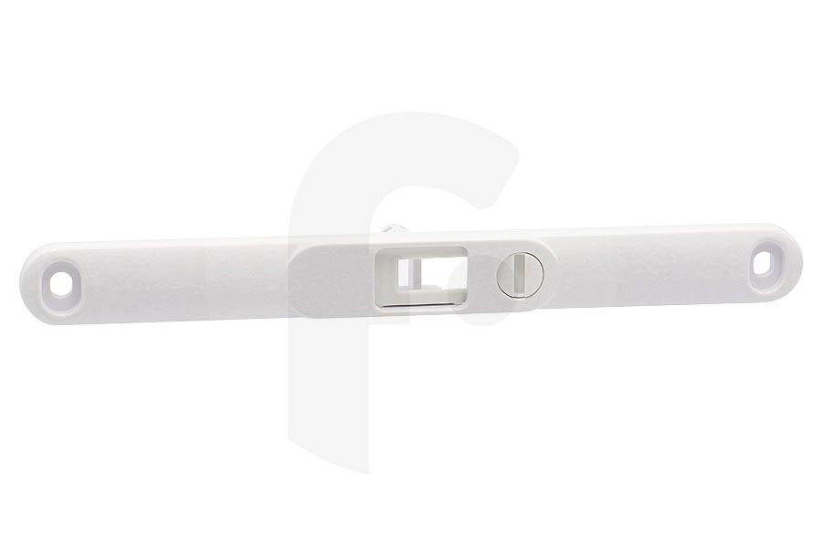 Bauknecht Secadora Placa de cerradura/bloqueo (de maneta de puerta -blanca- larga) secadora 481227138354 adecuado para entre otros TRA 2250 TRK-2870