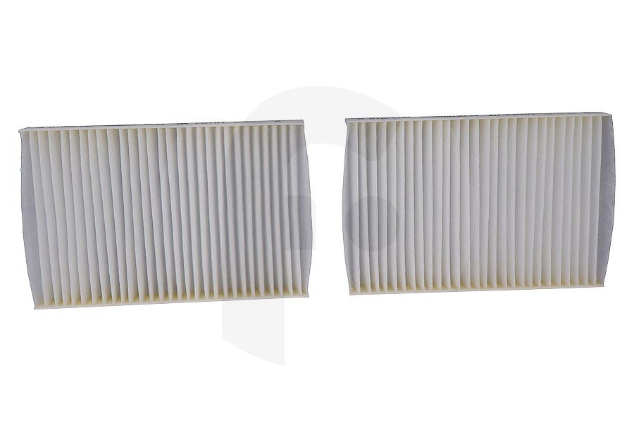 Novamatic Filtro condensador (filtro de condensación, filtro de polen) juego de 2 piezas para, entre otros, Bosch, Siemens secadora 481723, 00481723 apto para entre otros WTL120 - 150