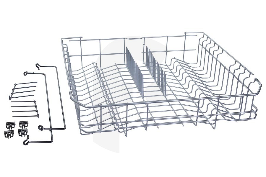 AEG Lavavajillas Cesta superior completa para AEG, Electrolux y otros lavavajillas 4055409827 adecuado para entre otros HIGIENISCO, FES6380XPM