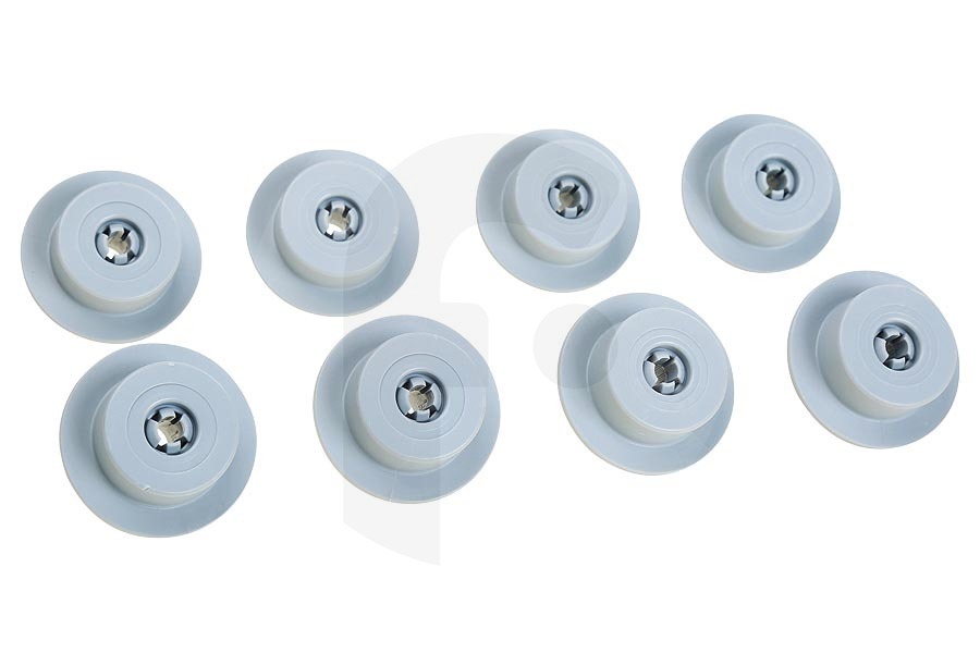 AEG 4055072138 Lavavajillas Ruedas Lavavajillas entre otros Aeg, Electrolux, Zanussi Cesta inferior 8 Piezas adecuado para entre otros ESF6700, F88702