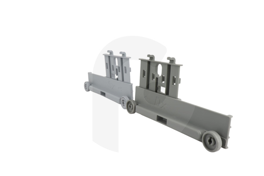 AEG Lavavajillas Guías (reguladores) cesta superior izquierda y derecha para AEG, Electrolux y otros lavavajillas 4055425831