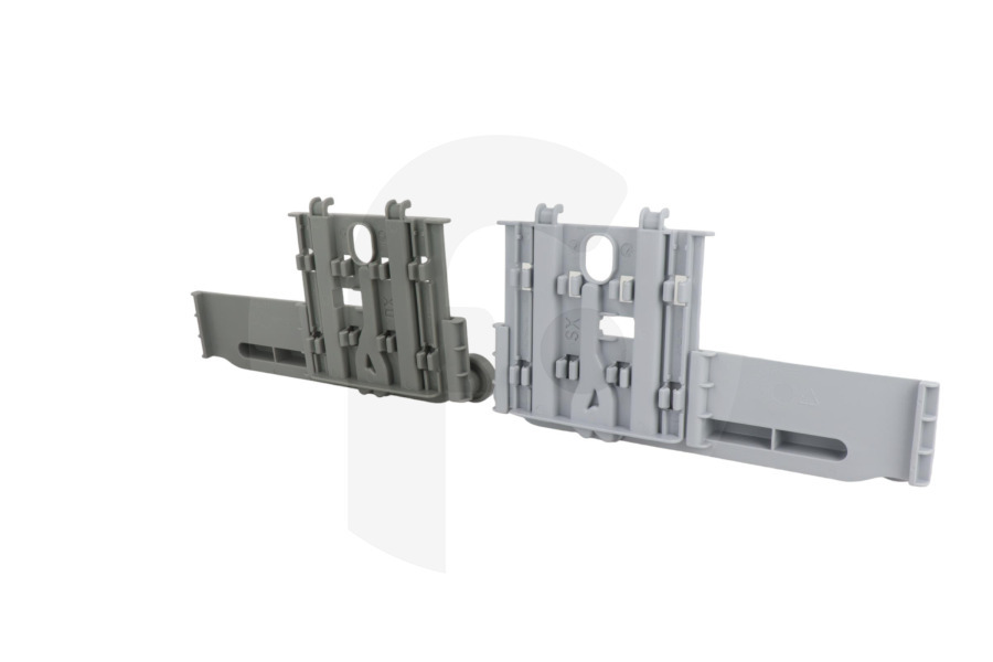 AEG Lavavajillas Guías (reguladores) cesta superior izquierda y derecha para AEG, Electrolux y otros lavavajillas 4055425831