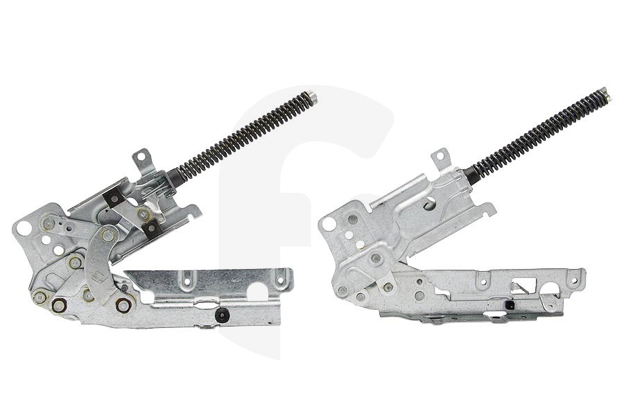 AEG Lavavajillas Juego de bisagras (bisagra de la puerta) izquierda y derecha para AEG, Electrolux y otros lavavajillas 4055148409 adecuado para entre otros GS60BISM, F55600IM0P, ESI6550ROW