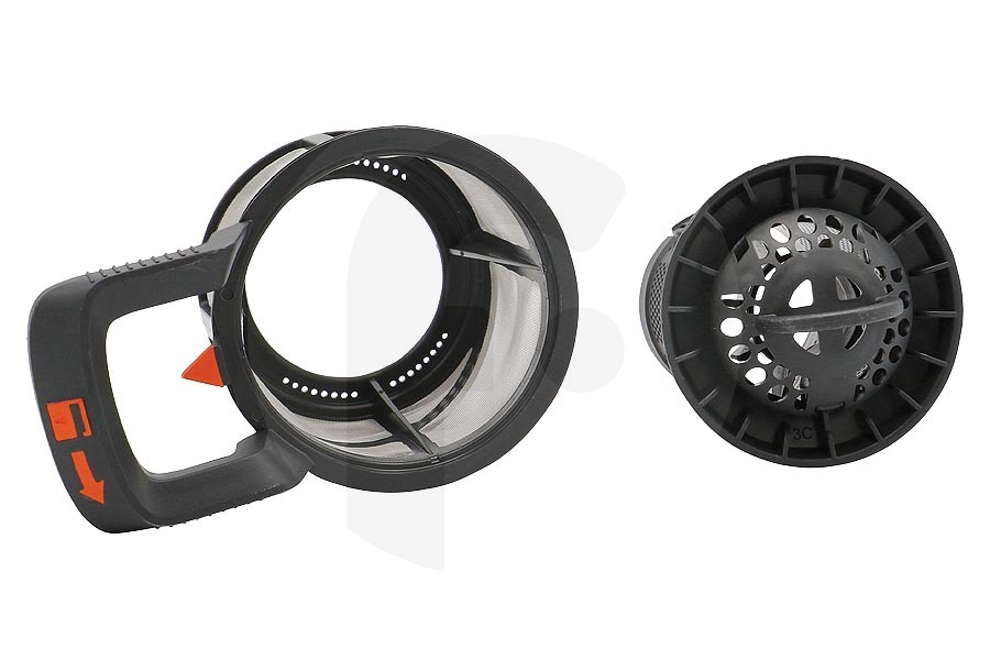 AEG Lavavajillas Filtro fino incl. micro tamiz para Bosch, Siemens y otros lavavajillas 140064682010