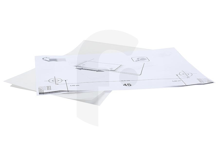 Hotpoint-ariston Lavavajillas Juego de fijación (instalación 60cm) lavavajillas 256870