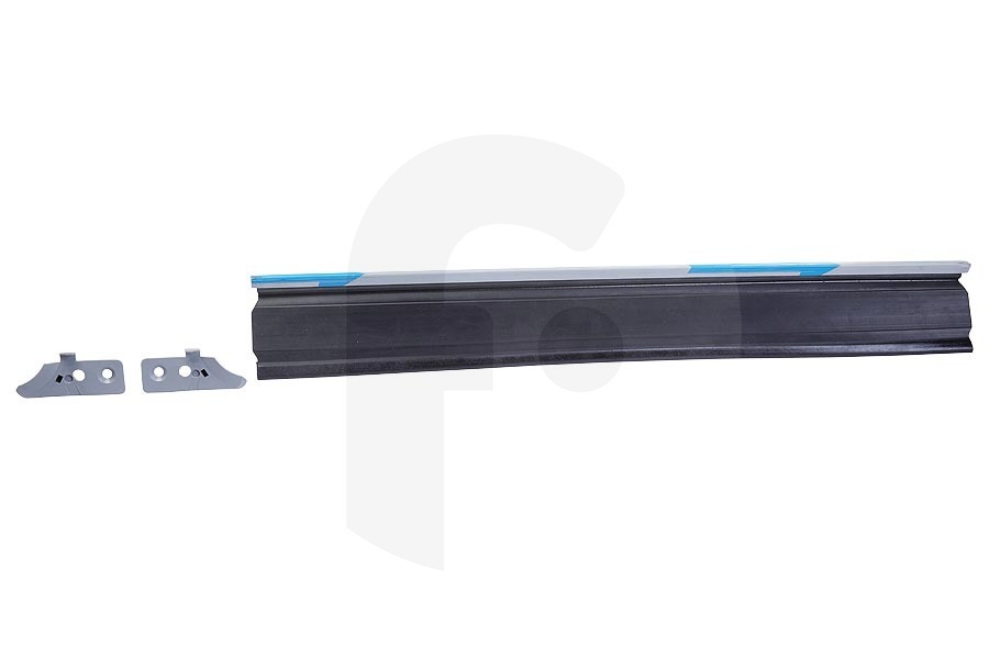 Bauknecht Lavavajillas Protección inferior puerta de goma incl. placa de bloqueo para Bosch, Siemens y otros lavavajillas 298534, 00298534 adecuado para entre otros SL6556, SE54660, SGS5602