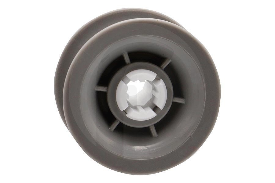 Bosch 10032849 Lavavajillas Rueda cesta superior para Bosch, Siemens y otros lavavajillas 611666, 00611666 adecuado para entre otros SRS55M52, SE25E259