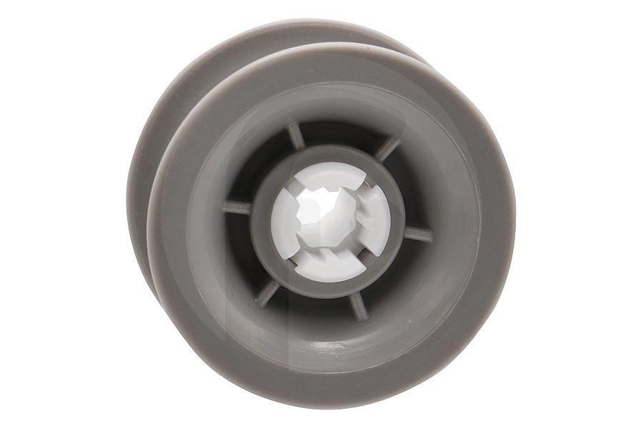 Neff 10032849 Lavavajillas Rueda cesta superior para Bosch, Siemens y otros lavavajillas 611666, 00611666 adecuado para entre otros SRS55M52, SE25E259