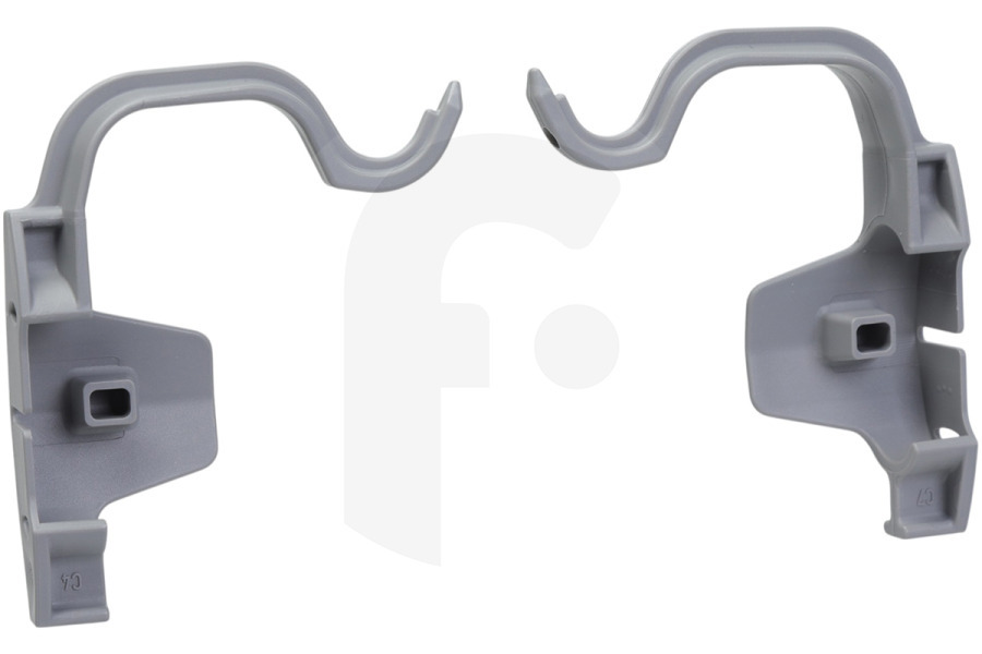 Neff Lavavajillas Abrazadera (pestillo) de riel para cesta superior izquierda y derecha para Bosch, Siemens y otros lavavajillas 10029558