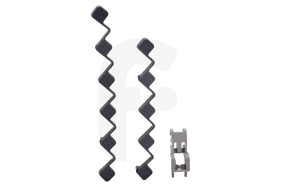 Neff Lavavajillas Abrazadera de fijación del inserto de la cesta superior para Bosch, Siemens y otros lavavajillas 652041, 00652041 adecuado para entre otros SN75T090EU, SX66M098EU, SBI65T25EU