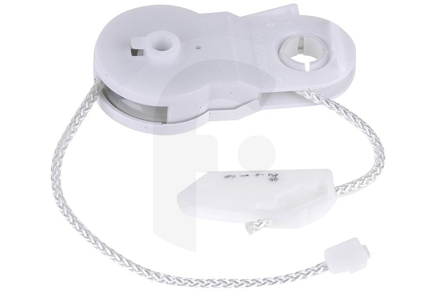 Bosch Lavavajillas Polea con cable (cuerda) de bisagra para Bosch, Siemens y otros lavavajillas 165298, 00165298 adecuado para entre otros SGV43A03, SGV67T33