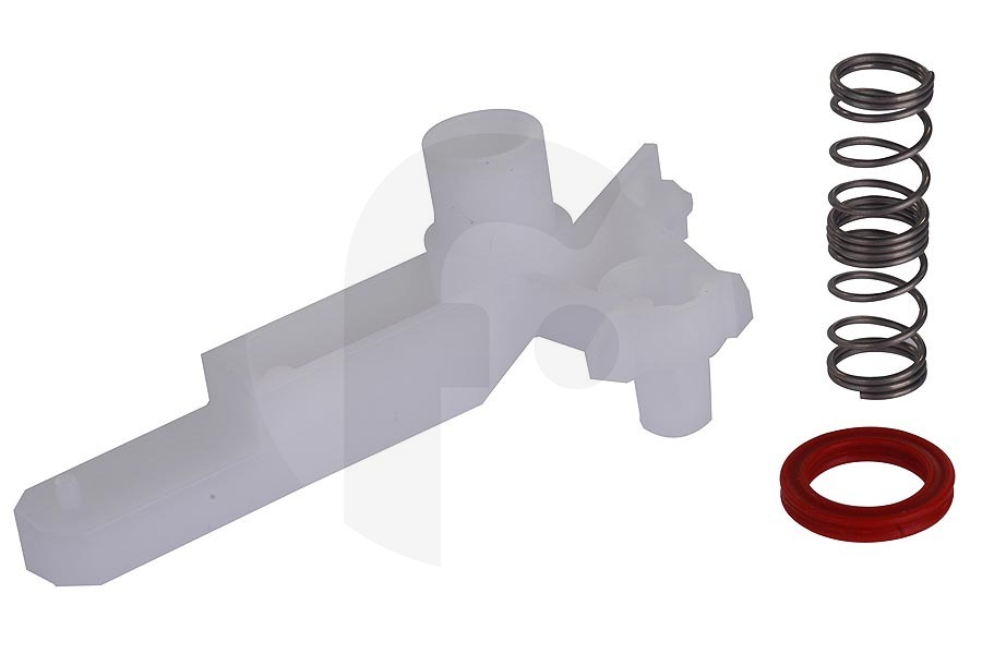 Neff 166628, 00166628 Lavavajillas Leva set de muelle y goma para cerrar jabonera 55x19x25mm Lavavajillas 00166628 adecuado para entre otros SE23203, SE24260, SF65660
