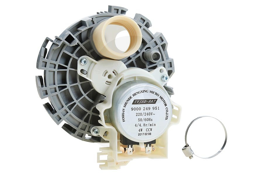 Neff 649568, 00649568 Lavavajillas Válvula de retención (distribuidor de agua) brazo rociador 220 / 240V 50 / 60Hz TYJ50-8A7 9000249951 Lavavajillas 00649568 adecuado para entre otros SN76M055, SPV53M40