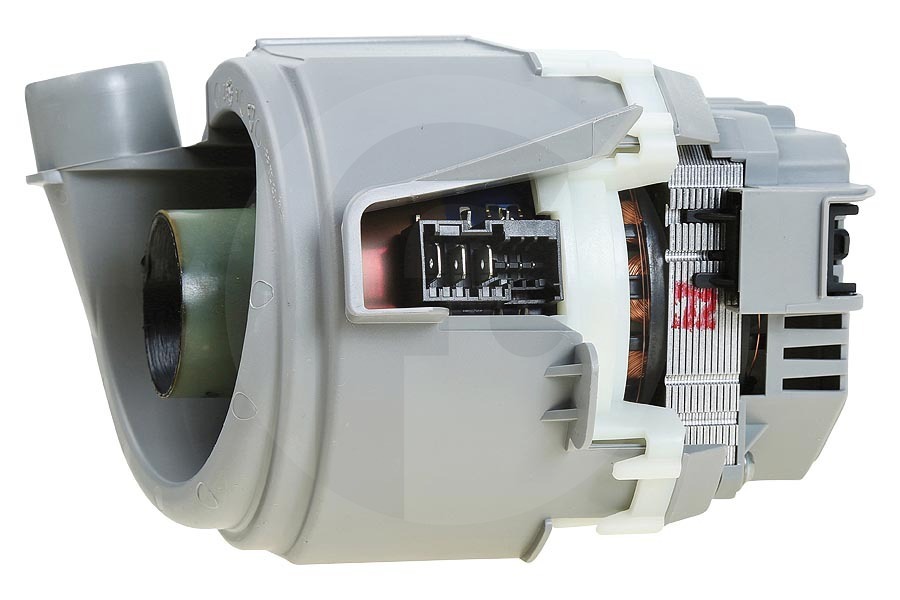 Siemens Lavavajillas Bomba de circulación con cableado PARA LAVAVAJILLAS 654575, 00654575  