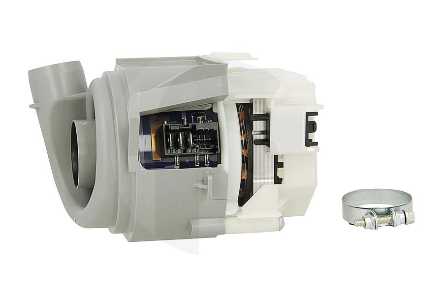 Siemens Lavavajillas Bomba calefactor para Lavavajillas 12014980 adecuado para entre otros S42N53N9, S58E50X2, SBI69N95
