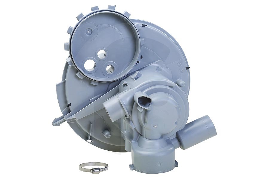 Siemens Lavavajillas Alojamiento del filtro (cuerpo de la bomba, alojamiento del tamiz) de la bomba de circulación para Bosch, Siemens y otros lavavajillas 668102, 00668102 adecuado para entre otros SBV69M10, SN56M252