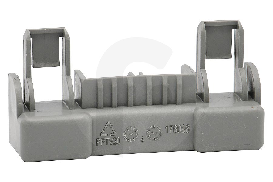 Whirlpool Beko soporte del gancho de la puerta (gancho de bloqueo) lavavajillas 1760980100 adecuado para entre otros DFN6833, DSN15220X, GNV41825