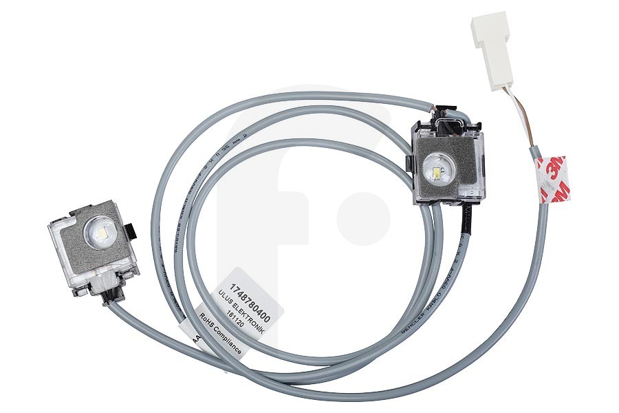 Elektra-bregenz Lavavajillas Beko luz LED lavavajillas 1748780400 apto para entre otros DIN28431, DIN48532, GHV43830