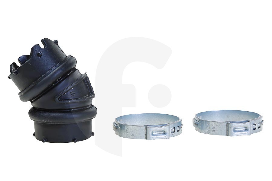 ASKO Lavavajillas Manguera de la bomba de circulación (bomba de lavado) corto incl. 2 pinzas Lavavajillas 484503 adecuado para entre otros D5906W, D5906S, DWC5907W