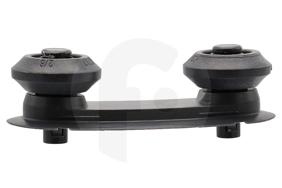 Gorenje Lavavajillas Rueda de la guía de la cesta superior para Atag y otros lavavajillas 513644