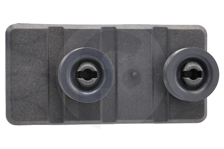 Gorenje Lavavajillas Rueda doble derecha para cesta superior (rejilla superior) para Gorenje y otros lavavajillas 521700 adecuado para entre otros GI64160, GS63161W