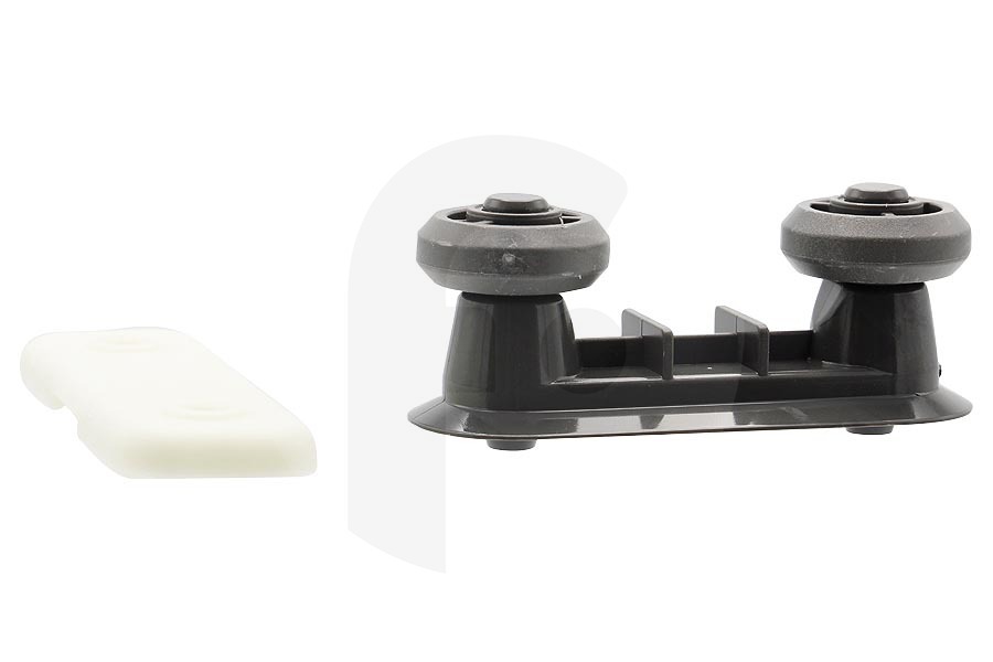 Hotpoint-ariston Lavavajillas Rueda de guía de la cesta (soporte de riel) de la cesta superior (rejilla superior) para Indesit y otros lavavajillas 627134, C00627134