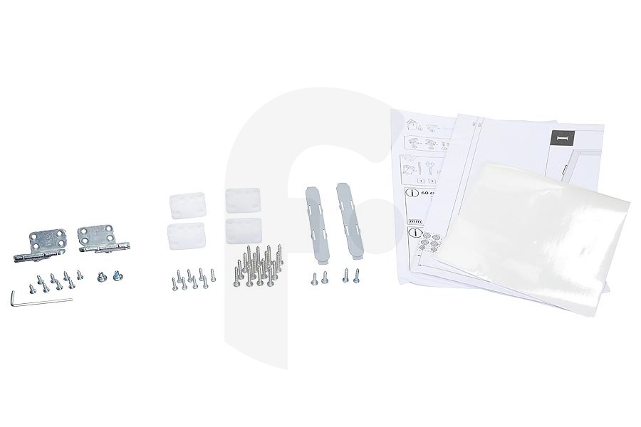 Bauknecht 860552, C00860552 Lavavajillas Kit de montaje (set para empotrar, juego de instalación) para Indesit y otros lavavajillas 640533, C00640533