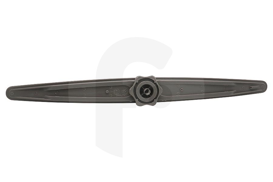 Whirlpool Lavavajillas Brazo rociador (aspersor) inferior incl. tuerca de montaje plástico para Whirlpool y otros Lavavajillas 481010604517