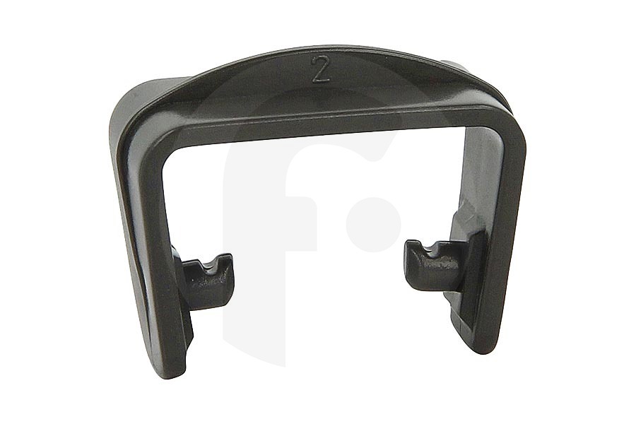 Whirlpool Lavavajillas Tope (tapón) del riel delantero para Whirlpool y otros lavavajillas 386602, C00386602 adecuado para entre otros WFC3B18, WIO3T332P, WFE2B19